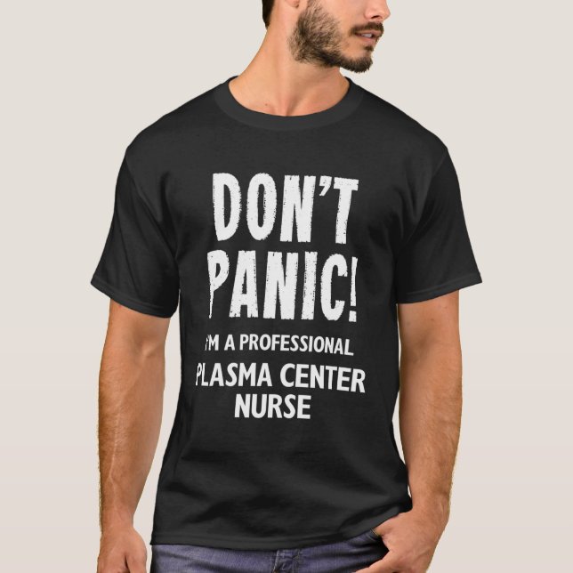 Plasma Centre Nurse T-Shirt (Front)