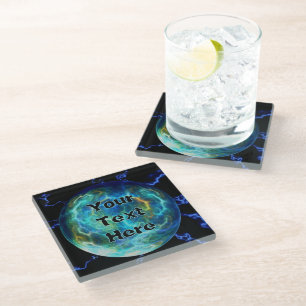 Plasma Electric Glass Coaster