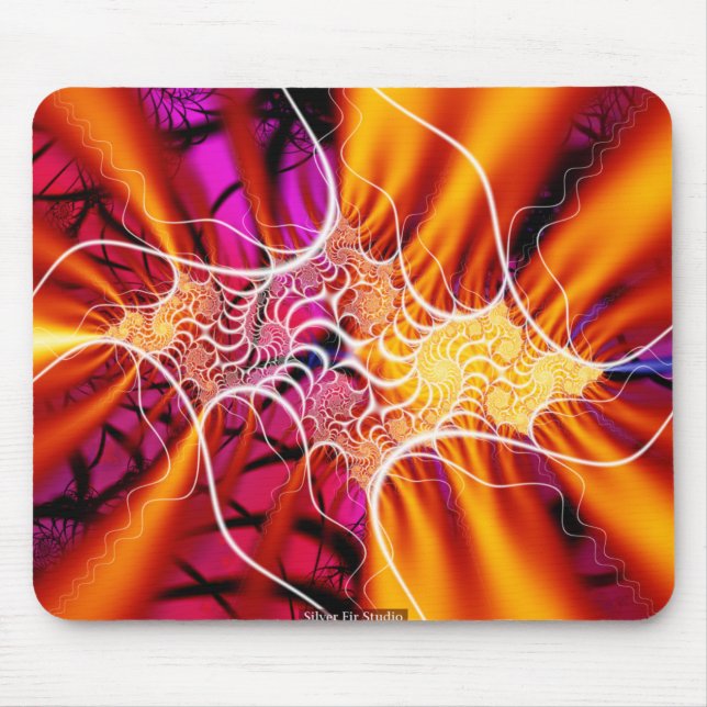 Plasma Filaments Mouse Pad (Front)
