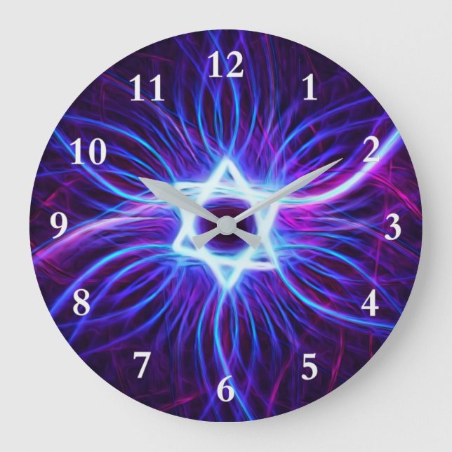 Plasma Magen Large Clock (Front)