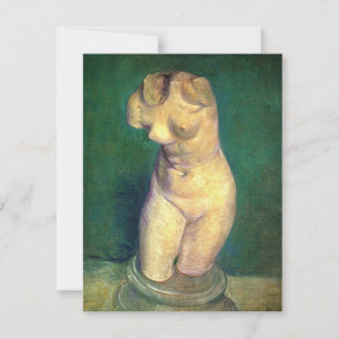 Plaster Statuette Female Torso by Vincent van Gogh