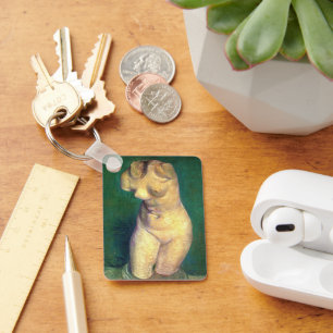 Plaster Statuette Female Torso by Vincent van Gogh Key Ring