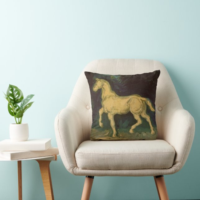 Plaster Statuette of a Horse by Vincent van Gogh Cushion (Chair)