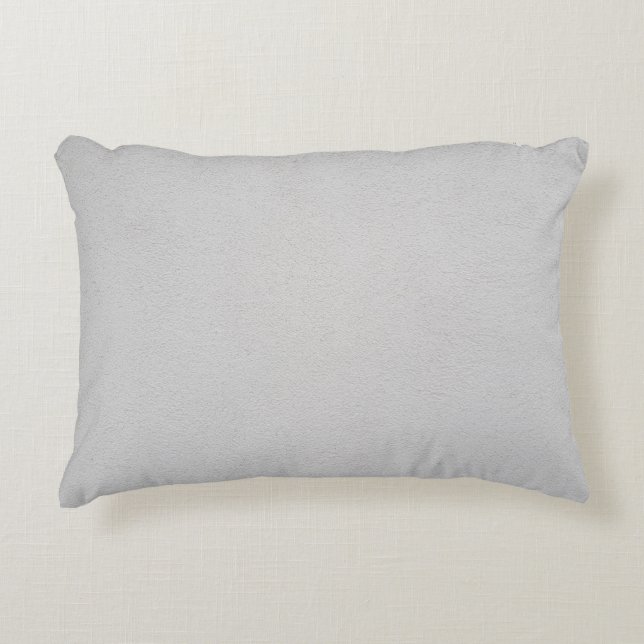 Plaster texture white housewall decorative cushion (Front)