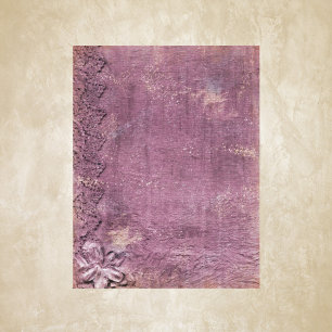 Plastered Wine Scrapbook Paper