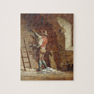 Plasterer, c.1807 (oil on panel) jigsaw puzzle