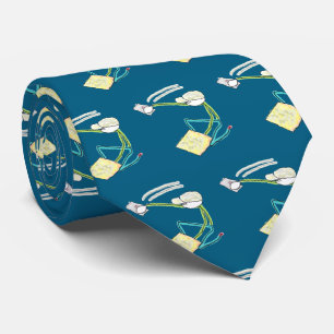 Plasterer Stickman Tie