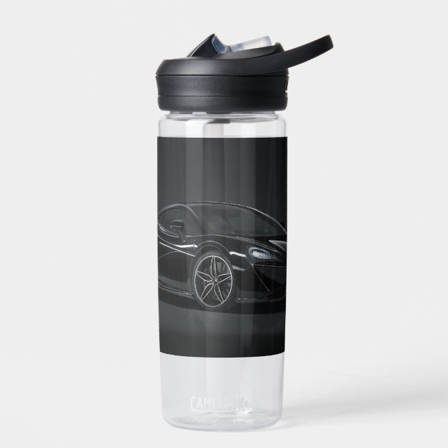 Plastic bottle with black mclaren (Left)