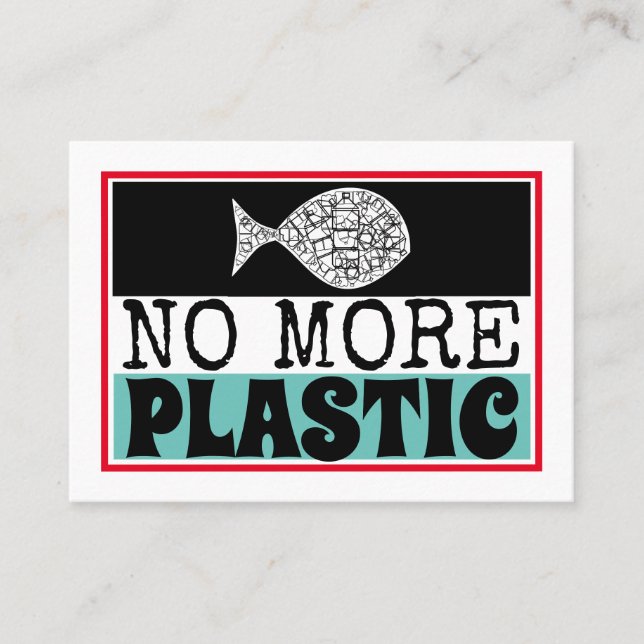 Plastic Fish, Climate Change Meeting Point Invite (Front)