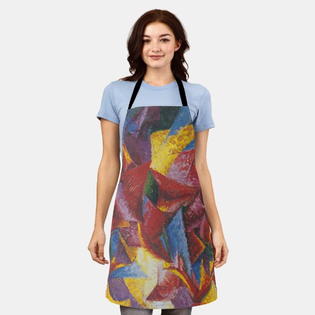 Plastic forms of a horse - Umberto Boccioni Apron (Worn)