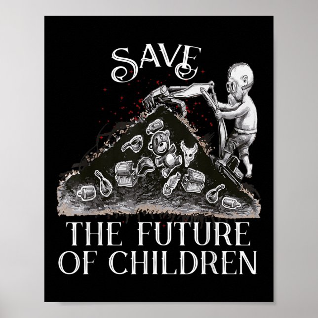Plastic-free, Environmental Protection, Climate Ch Poster (Front)