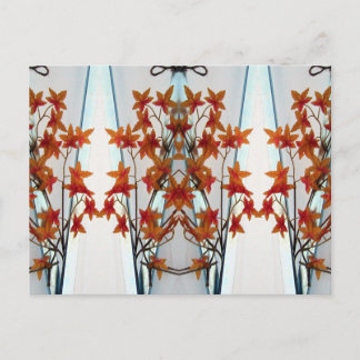 Plastic Leaves & Symmetry Two Postcard
