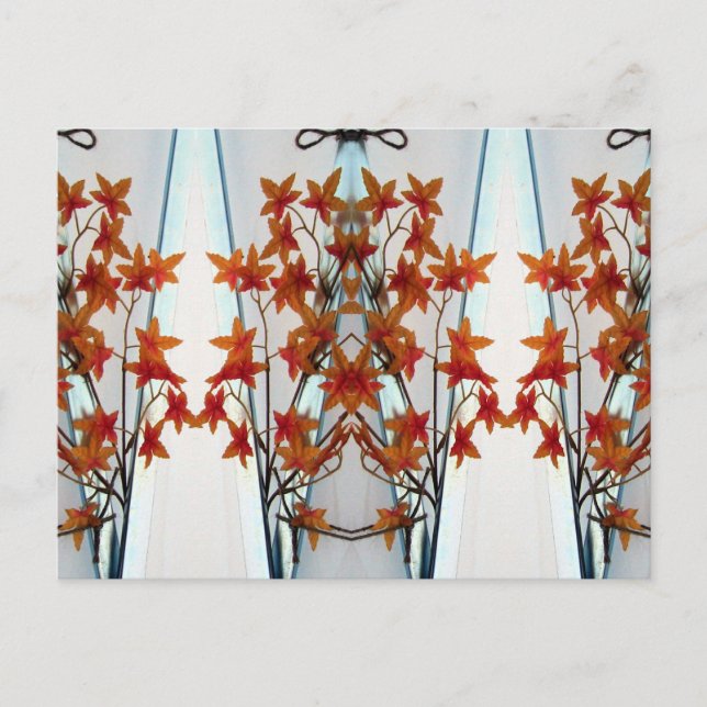 Plastic Leaves & Symmetry Two Postcard (Front)