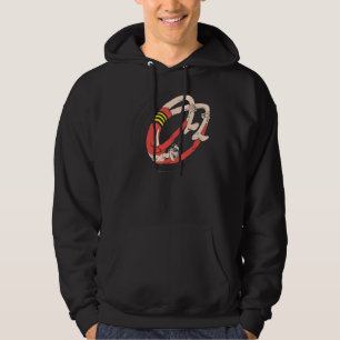 Plastic Man Backbend Wheel Hoodie