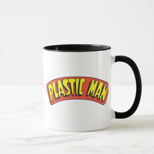 Plastic Man Logo Mug (Right)