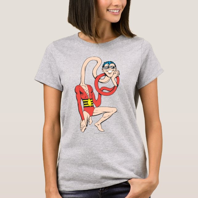 Plastic Man Rubberneck Pose T-Shirt (Front)