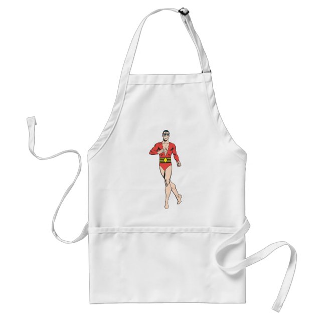 Plastic Man Stands Standard Apron (Front)