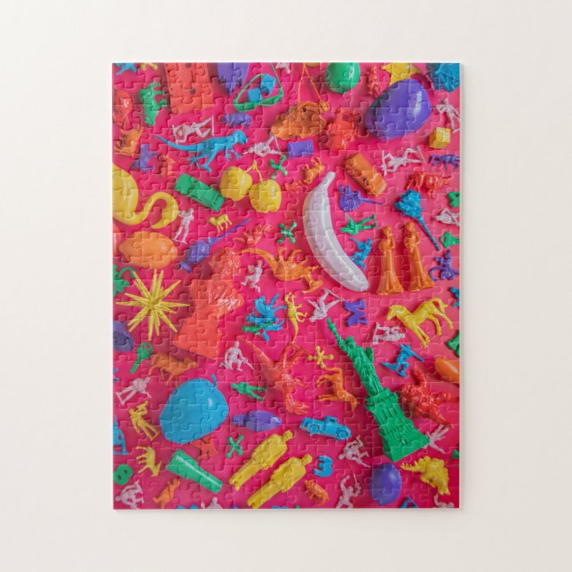 Plastic Menagerie  Jigsaw Puzzle (Vertical)