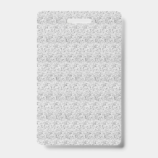 Plastic Name Badge – Horizontal & Vertical ID (Front)