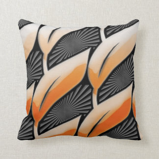 Plastic Orange Leaves Cushion