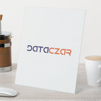 Plastic Pedestal Sign 10"X12