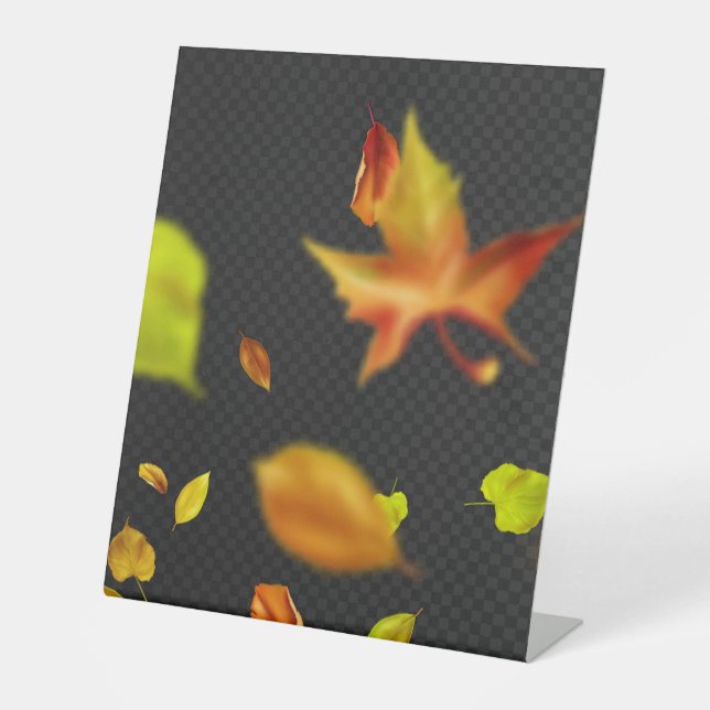 Plastic Pedestal Sign 10"X12" (Front)