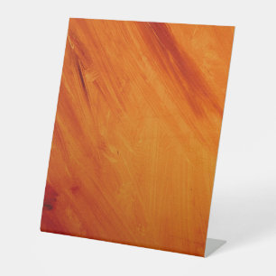 Plastic Pedestal Sign 10"X12"