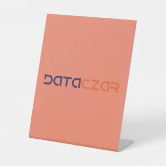 Plastic Pedestal Sign 8" X 10"