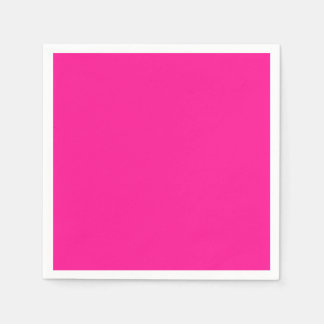 Plastic Pink Napkin