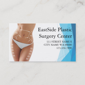 Plastic Surgeon Cosmetic Medical Spa Business Card