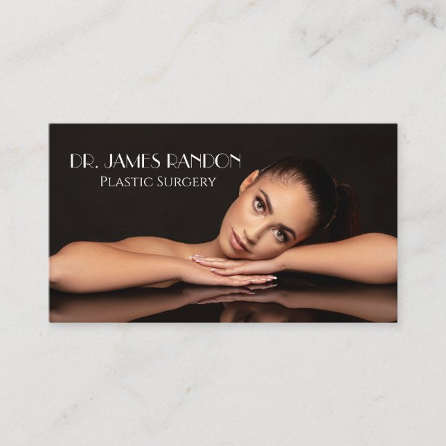 Plastic Surgery Business Card (Front)