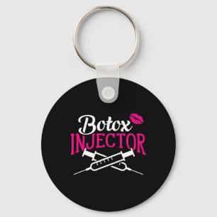 Plastic Surgery Cosmetic Nurse Lips Injector Botox Key Ring