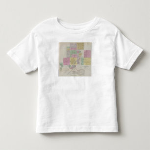 Plat of Larned, Pawnee County, Kansas Toddler T-Shirt