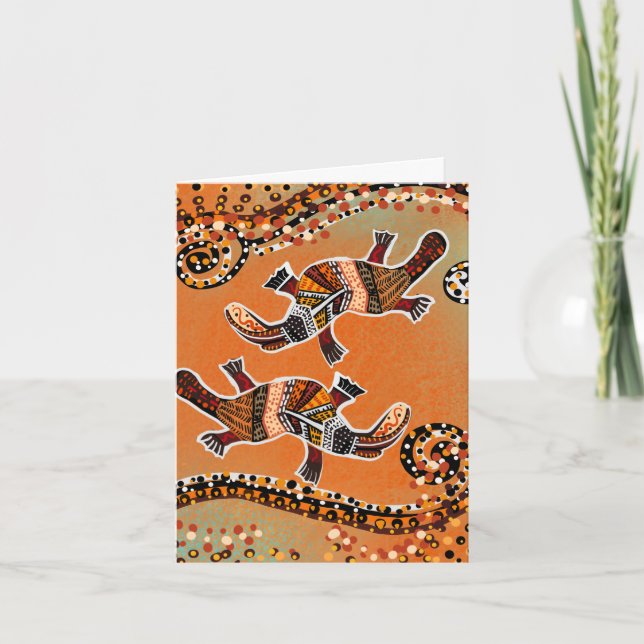 PLATAPUS ART        CARD (Front)