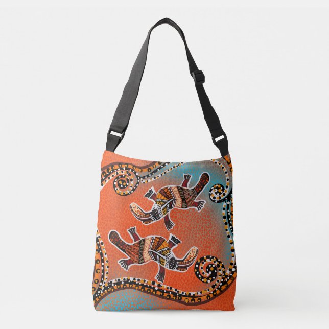 PLATAPUS ART          CROSSBODY BAG (Front)