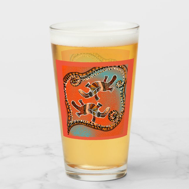 PLATAPUS ART          GLASS (Front Filled)