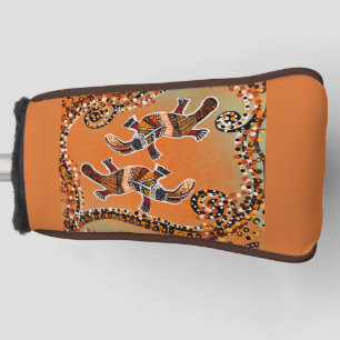 PLATAPUS ART GOLF HEAD COVER