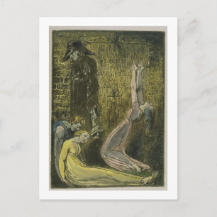 Plate 13 from 'Europe. A Prophecy', 1794 (relief e Postcard