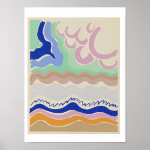 Plate 14 by Sonia Delaunay,  Poster