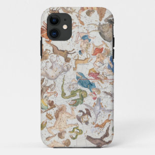 Plate 26 from 'Atlas Coelestis', by John Flamsteed iPhone 11 Case