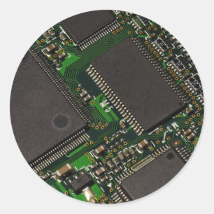 Plate Classic Round Sticker