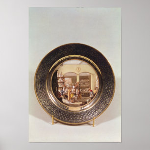 Plate depicting the Sevres workshop Poster