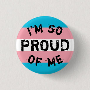 Plate Flag Transsexual Under Proud - Love is Love 3 Cm Round Badge