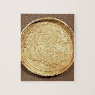 Plate (gold) jigsaw puzzle