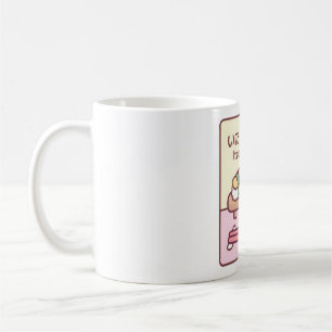 Plate Of Japanese Sushi With Chopsticks Itadakimas Coffee Mug
