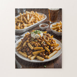 Plate of Poutine Jigsaw Puzzle