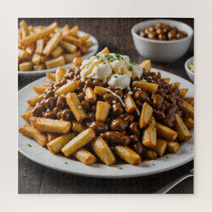 Plate of Poutine Jigsaw Puzzle
