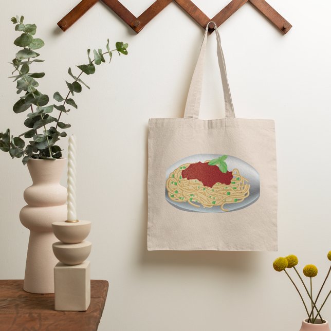 Plate Of Spaghetti Tote Bag (Creator Uploaded)