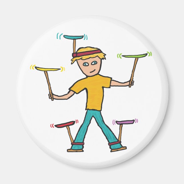 Plate Spinning Magnet (Front)