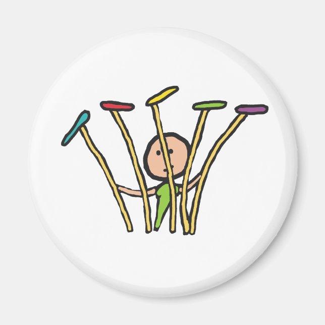 Plate Spinning Magnet (Front)